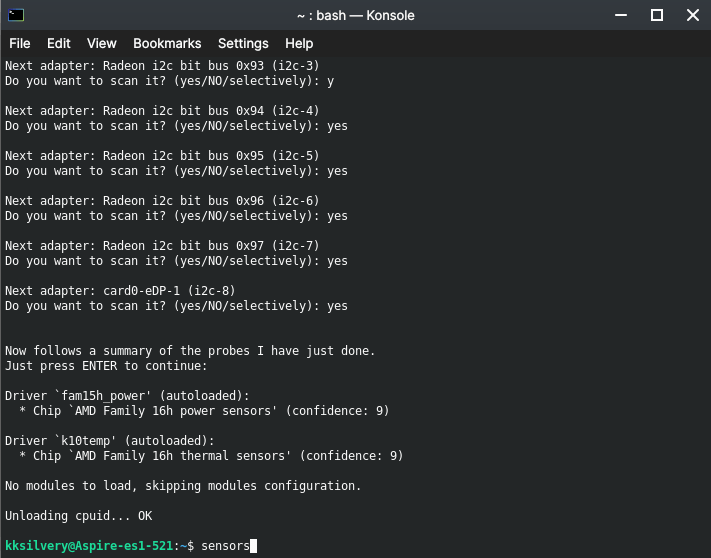 How to Check CPU and Hardware Temperature in Linux? 13 Type_“Sensors”_in_the_Terminal_to_open_it_