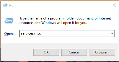 What is CTF Loader and How to Fix? 5 Type “services.msc” and then press “OK”