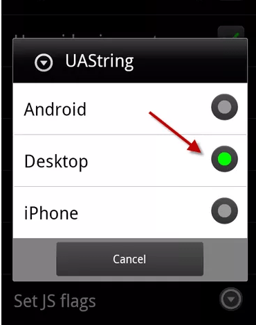 How to View Desktop Version of Facebook on Android Mobile? 2 UAString Settings