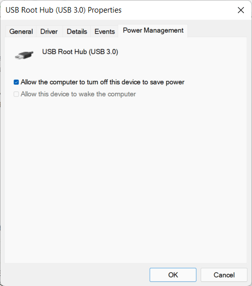 How to Fix Mouse Pointer or Cursor Freezes on Windows 11? 13 USB Root Hub