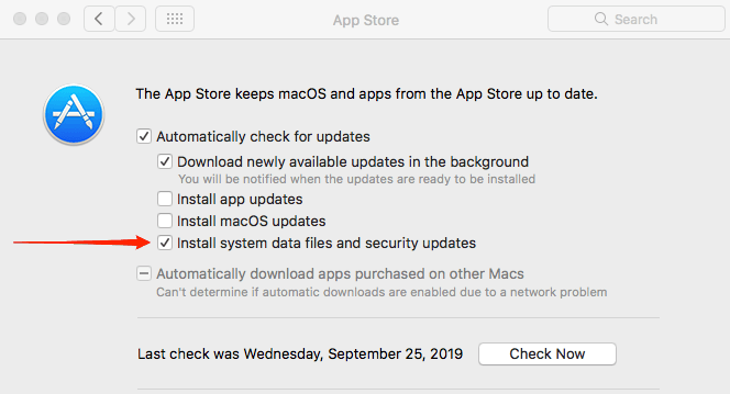 How to Fix Apple Pay has been Disabled on Mac? 5 Install System Data Files and Security Updates
