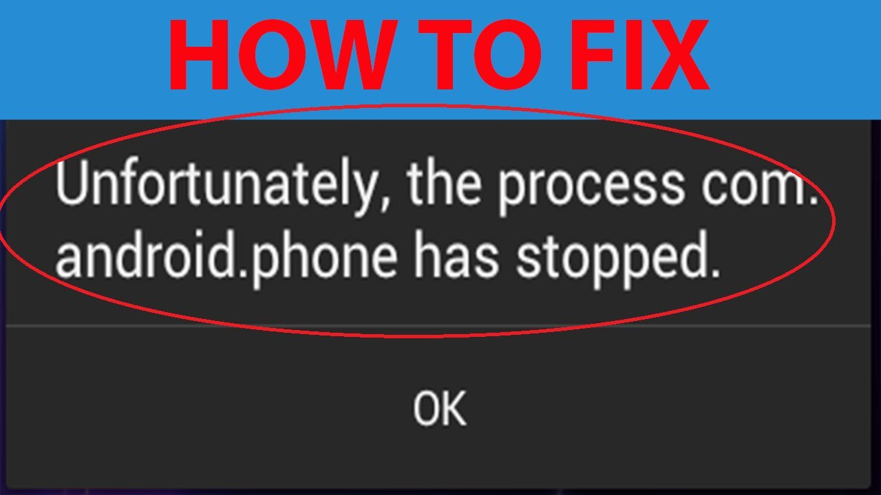 Fix “Unfortunately the Process.com.android.phone Has Stopped” Error 1 Unfortunately the Process.com.android.phone Has Stopped