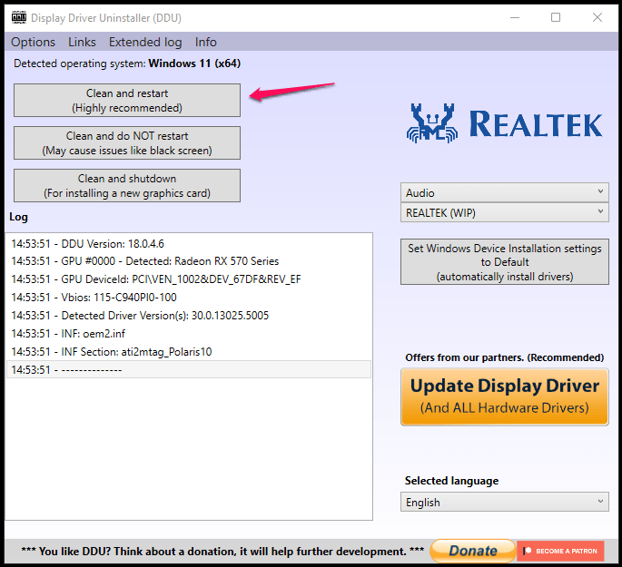 Easily Fix Realtek Audio Console 'Cannot Connect to RPC Service' in Windows 11 27 Uninstall Audio Drivers (4)