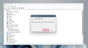 Top 10 Ways to Fix Arrow Keys Not Working in Excel on Windows 25 Click Uninstall button to remove drivers