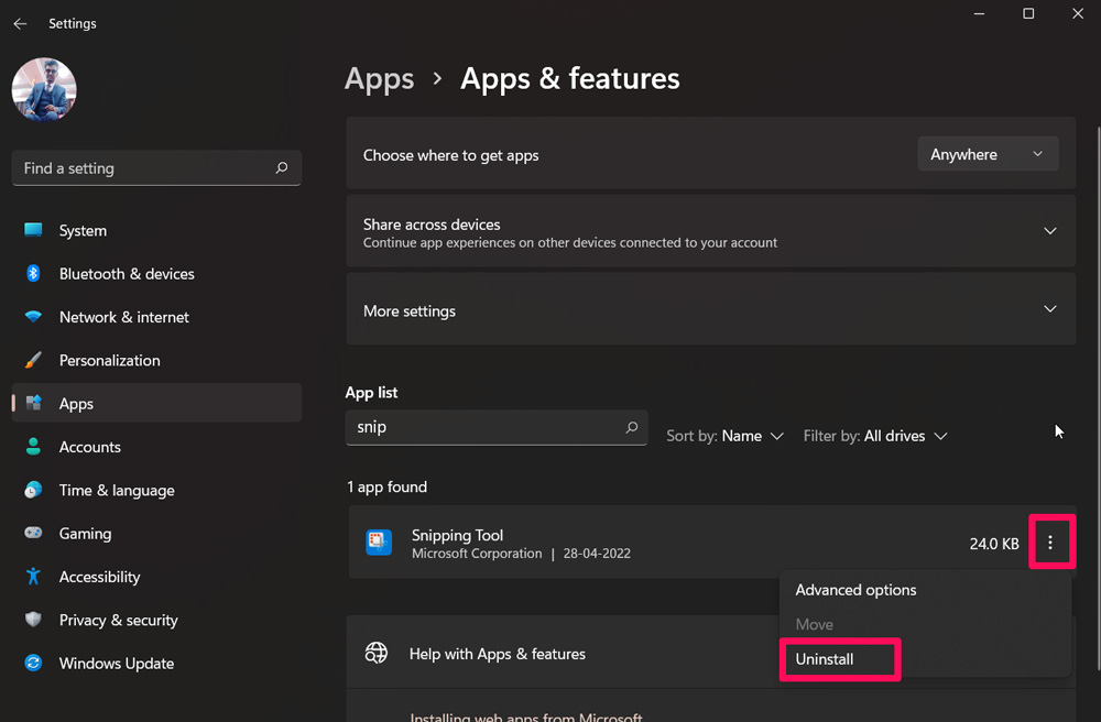 How to Fix The Windows 11 Snipping Tool Broken Error? 13 Reinstall The Snipping Tool