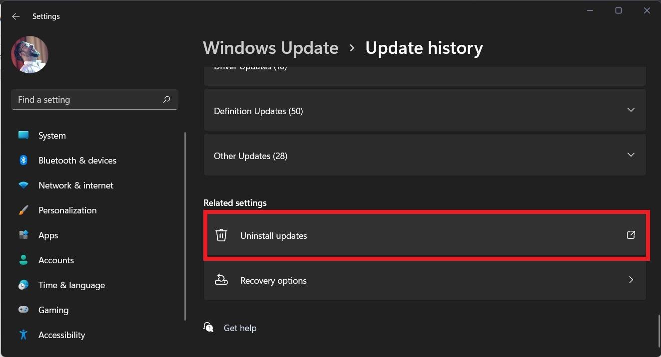 How to Fix Keyboard Illumination Not Working in Windows 11 10 Uninstall Updates Windows 11