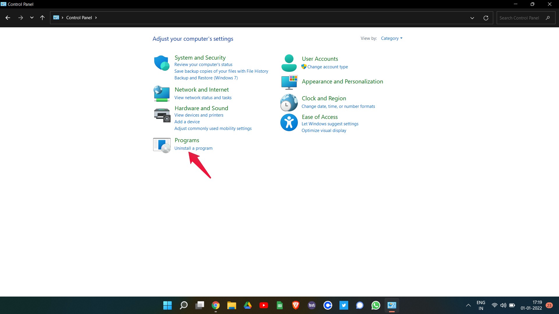 How to Fix Kodi Not Working on Windows 11? 6 Uninstall a Program
