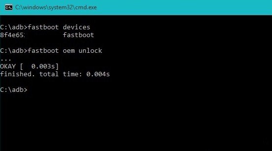 Unlock OEM Code