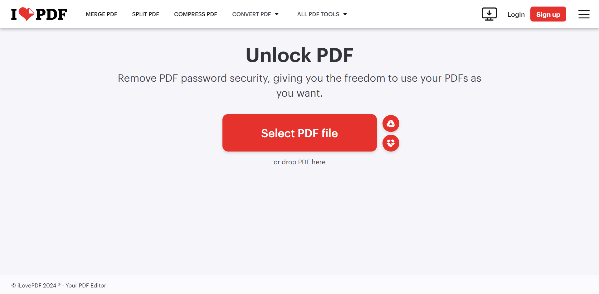 5 Ways to Remove Password from PDF File on Mac 9 Use Online PDF Password Remover
