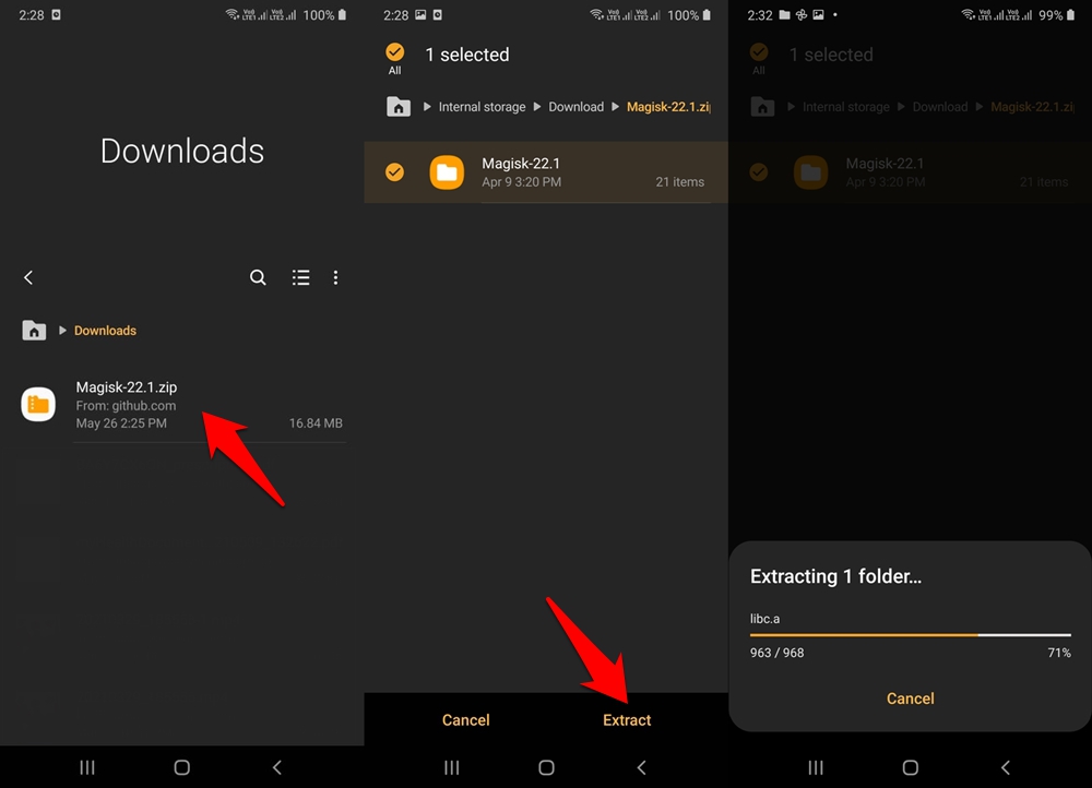 How to Unzip and Open Zip File on Android? 5 Unzip using Samsung