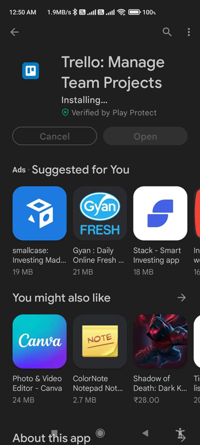 Fix: Trello Not Working Issue on Android Devices 2 Make Sure The App Is Updated