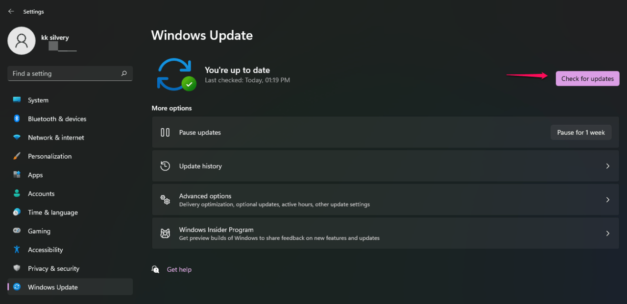 Update Audio Drivers