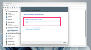 Top 10 Ways to Fix Arrow Keys Not Working in Excel on Windows 21 Choose Search automatically for drivers