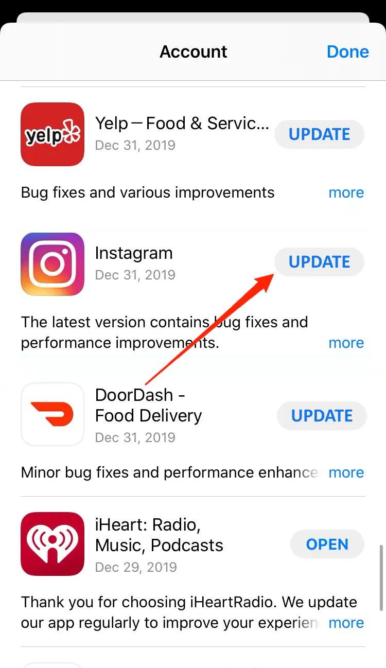 How to Fix Instagram Not Working on iPhone? 7 Update Instagram