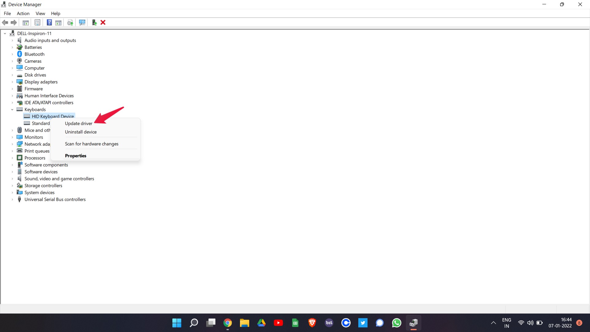 How to Fix Space Bar Not Working Windows 11? 11 Update Keyboard Driver