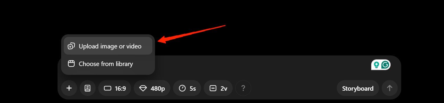 How to Use Sora to Create AI Videos from Scratch 9 click on the "+" icon and add the required files to the platform.