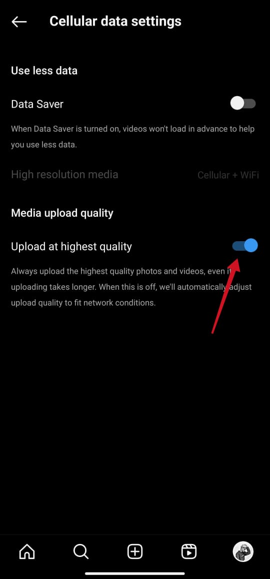 How to Upload High Quality Instagram Posts 4 How to Upload High Quality Instagram Posts 2