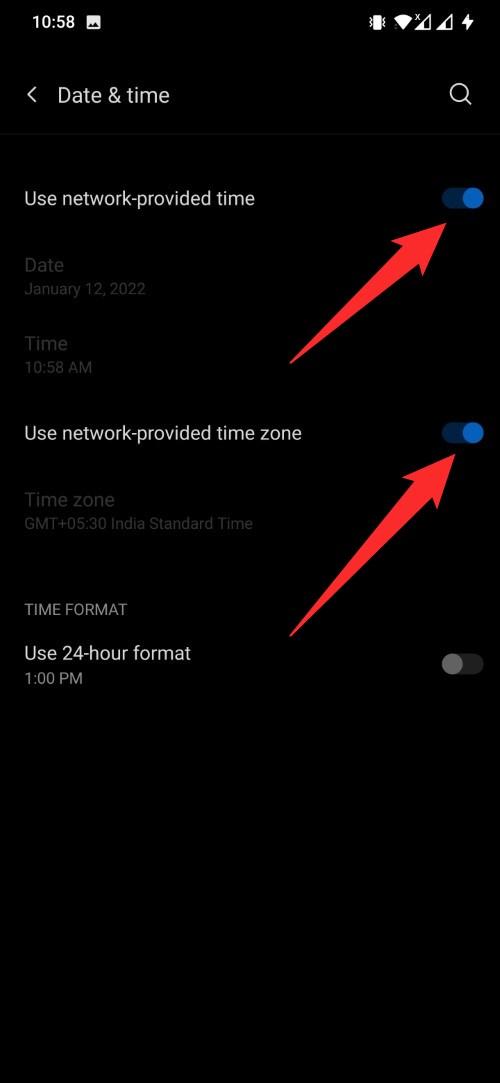Gmail App Not working on Android: Top Ways to Fix! 11 Use Network Time Zone