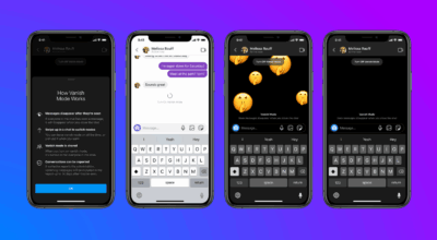 Use Vanish Mode on Instagram FB Direct Message