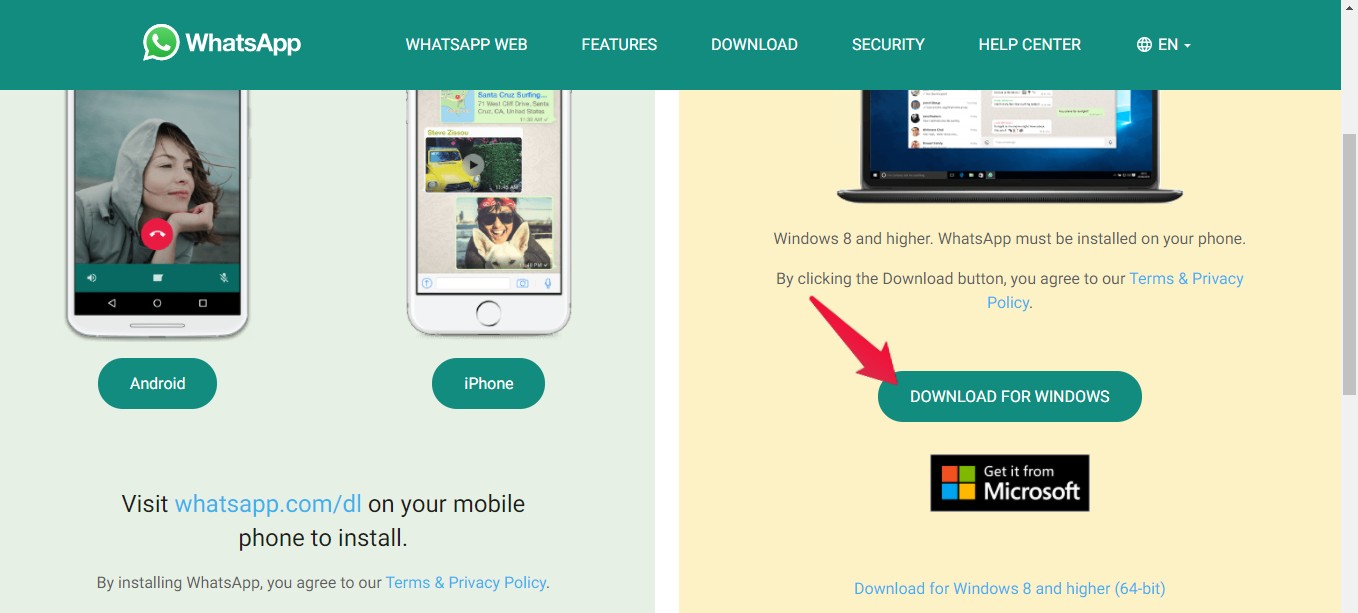How to Make WhatsApp Video Call on Windows 11? 3 Using WhatsApp's official website.