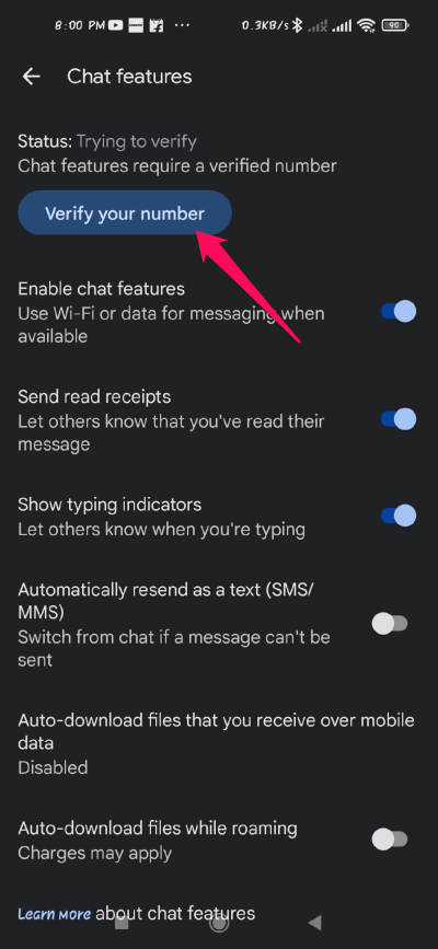 How to Fix RCS (Google Messages) Not Working on Android? 3 How to Fix RCS (Google Messages) Not Working on Android? 1