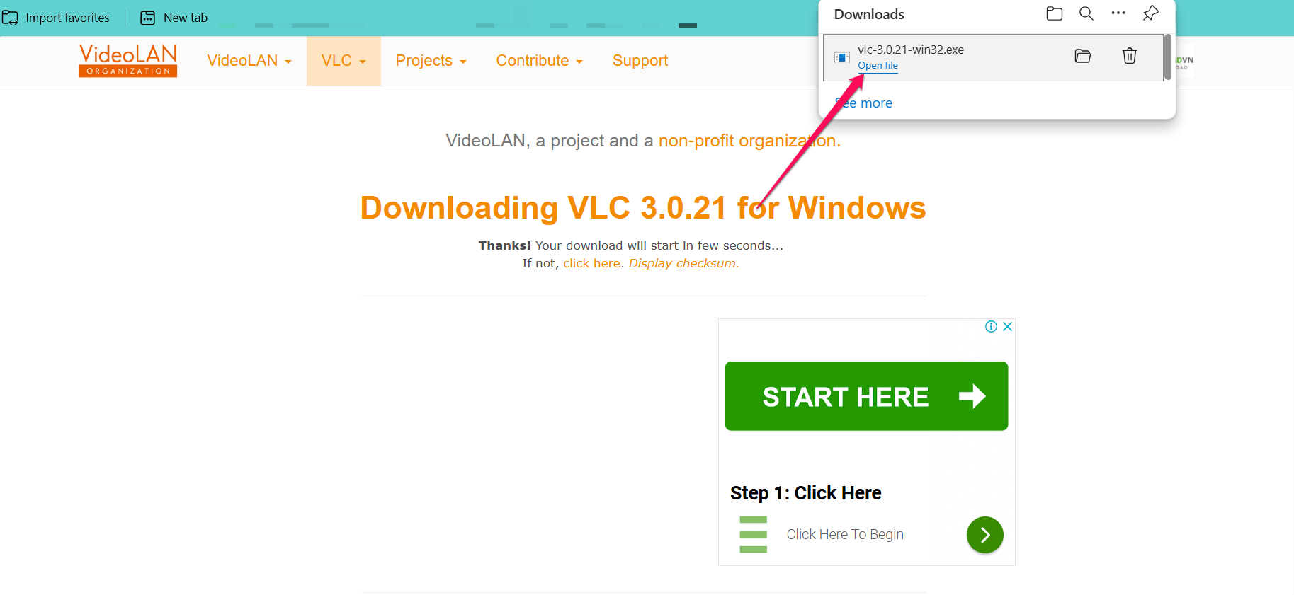 How to Set Up IPTV on VLC Media Player 3 Double-click on the VLC file