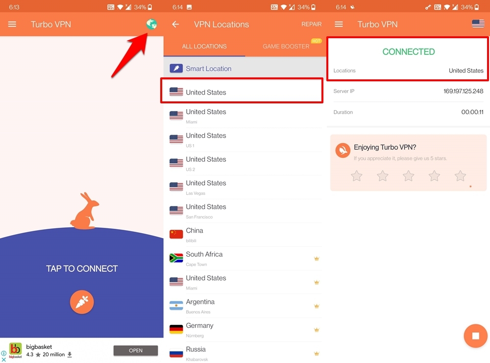 TextNow Stuck at Creating Account 3 VPN with US Proxy