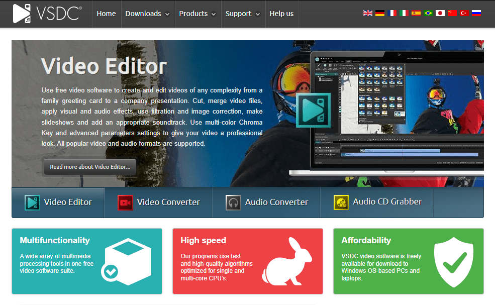 5 Best Free Video Editor Apps for PC Without Watermark 4 VSDC-min