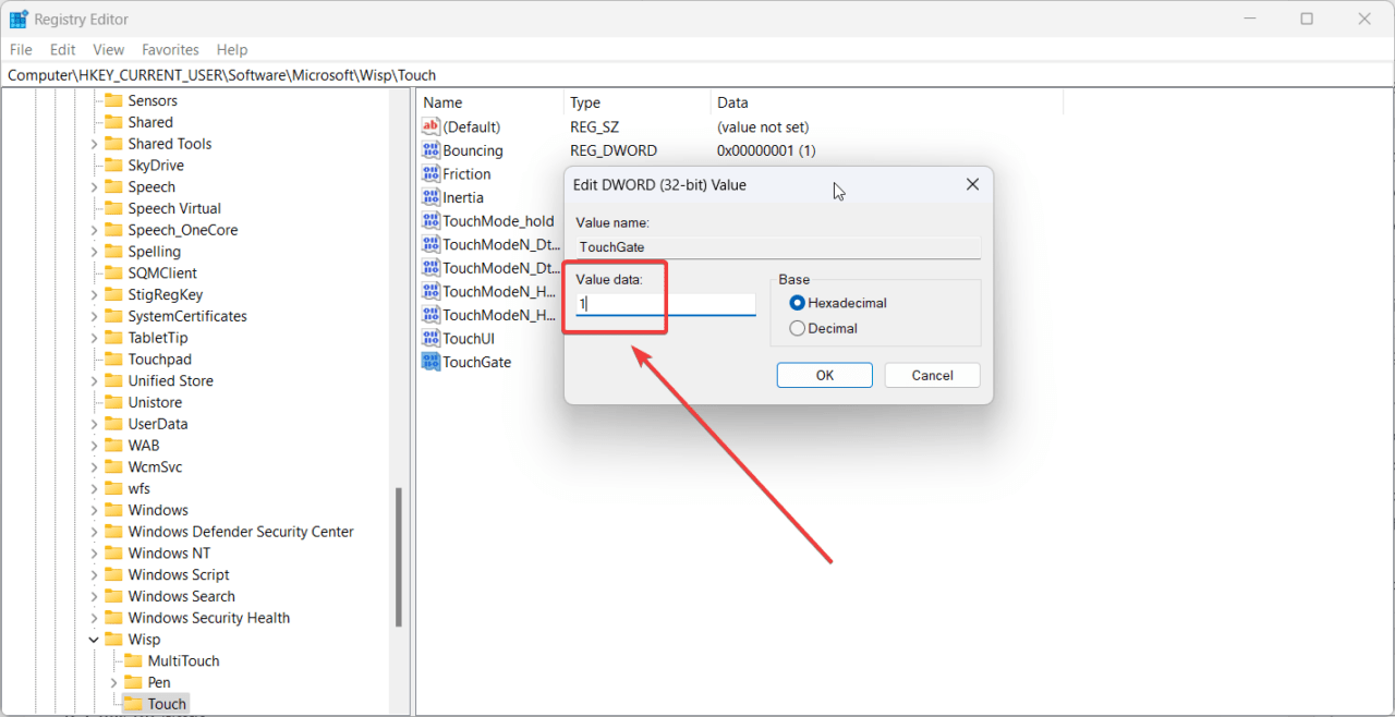 HID Compliant Touch Screen Driver is Missing and No Longer Available in Device Manager 13 Value Data