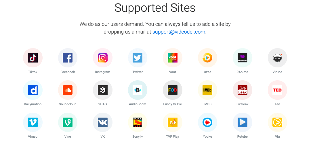 Download Videos from Any Website: Grab Embedded Videos 12 Videoder Supported Sites