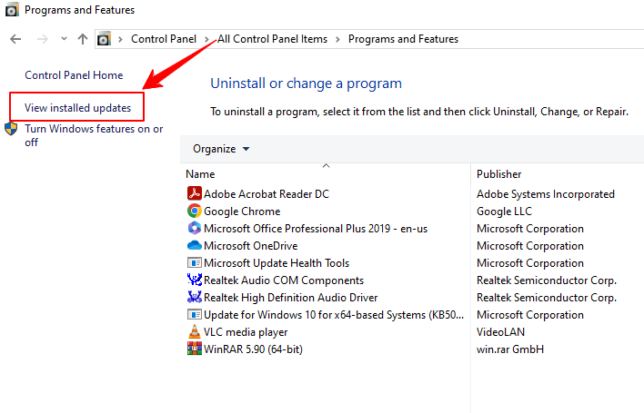 How to Roll Back Updates on Windows 11? 17 View Installed Updates