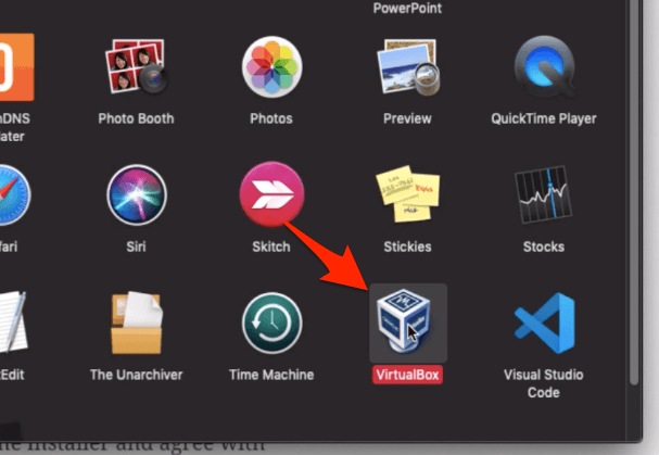 How to Install VirtualBox on macOS? (3 easy steps) 5 VirtualBox Application in Macbook