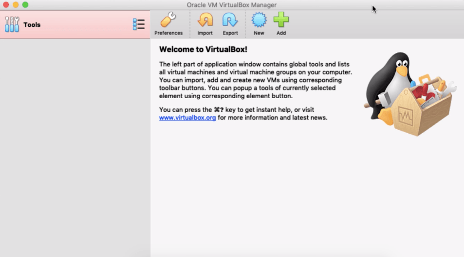 How to Install VirtualBox on macOS? (3 easy steps) 6 VirtualBox Window in MacBook macOS