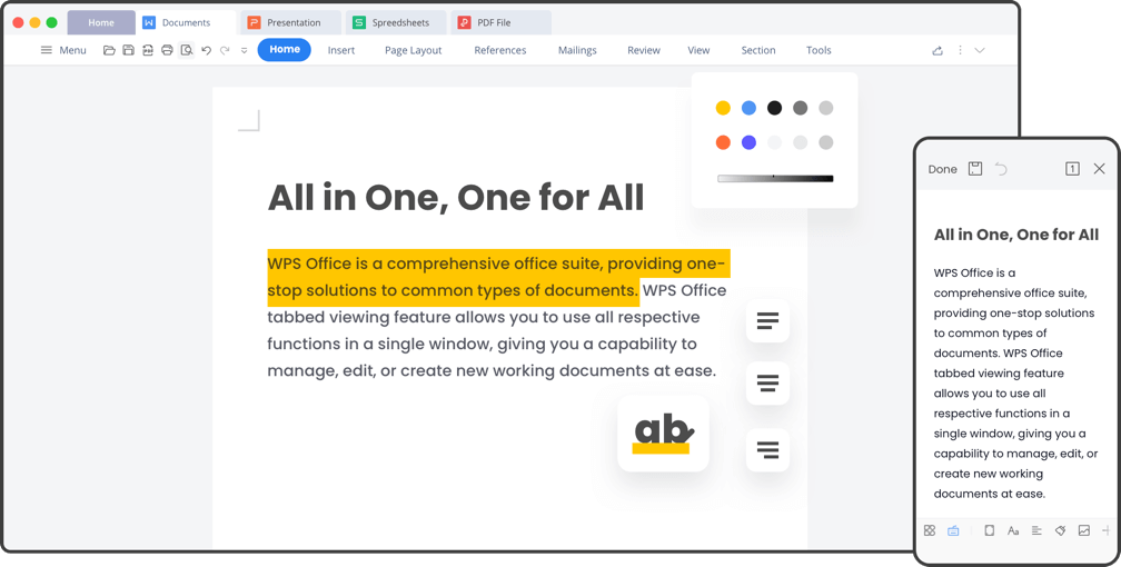 10 Best Alternative to Microsoft Office Suite 2 WPS Office