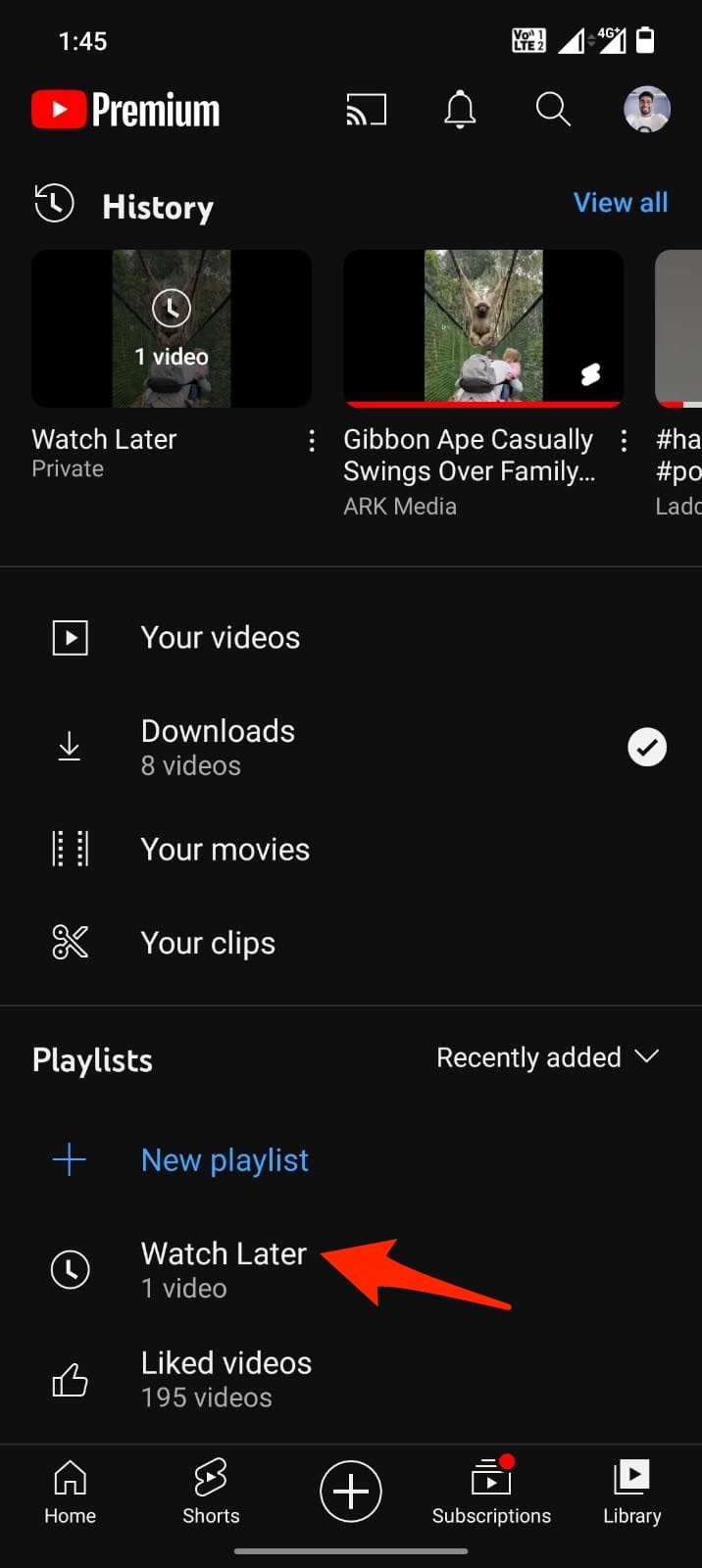 How to Fast Forward or Rewind Youtube Shorts? 6 Watch_Later_YouTube
