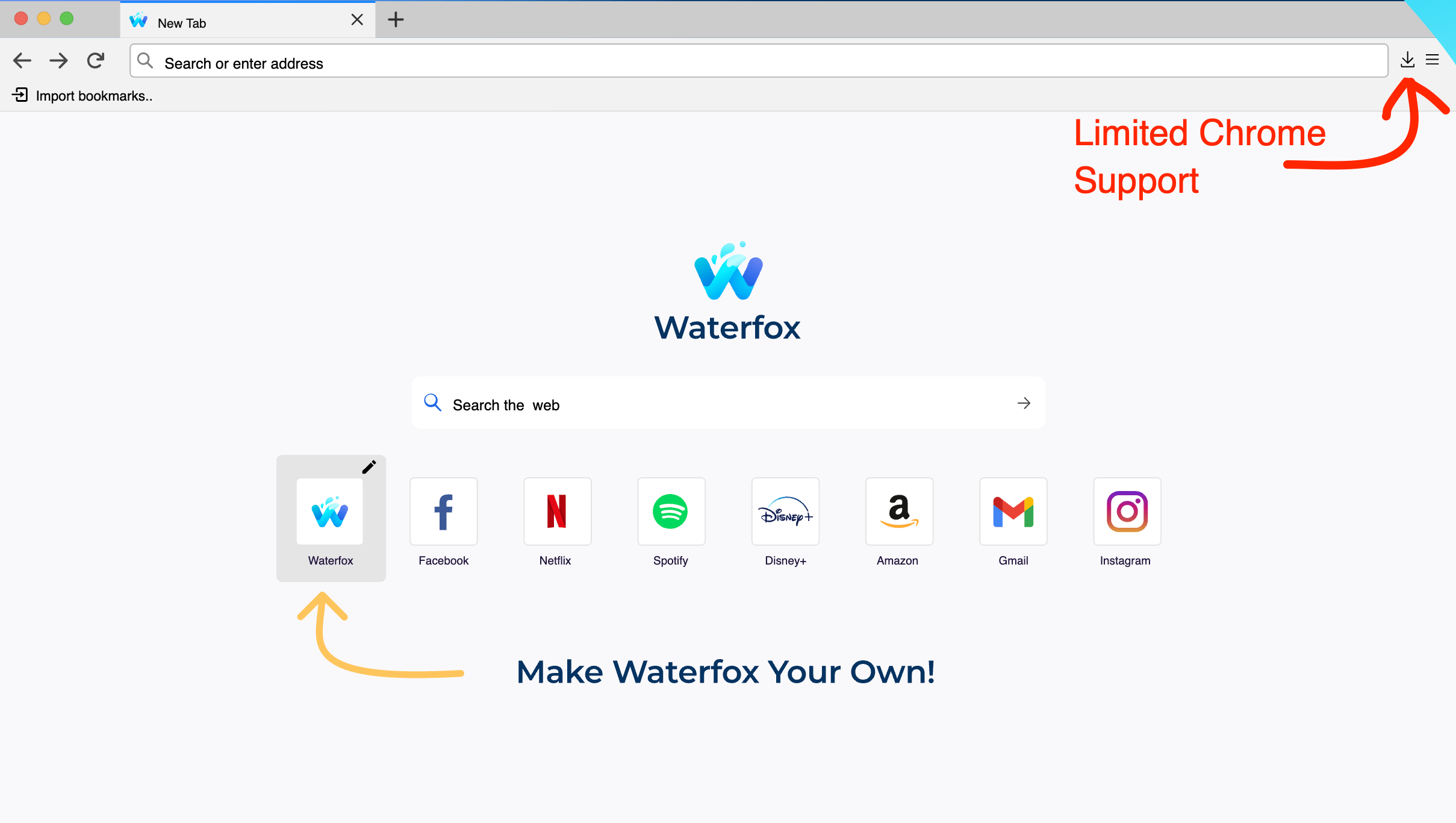 Install Both Chrome & Firefox Extensions in One Browser — I Found the Solution 2 Waterfox browser fully supports Firefox add-ons and some basic Chrome extensions