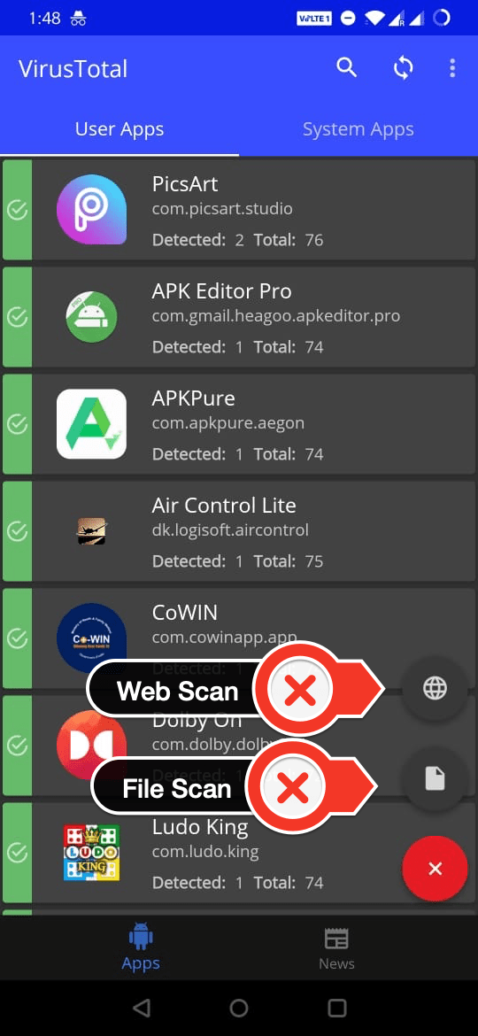 How to Download and Use Google Antivirus App? 4 Web_and_File_Scan