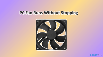 What To Do If My PC Fan Runs Without Stopping