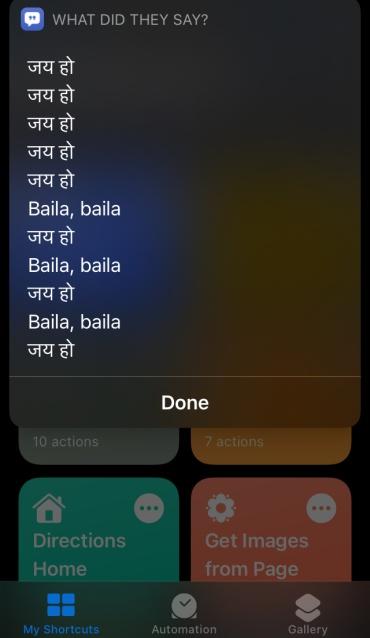 Best Useful Siri iOS Shortcuts to Boost Mobile Experience 29 What did they say