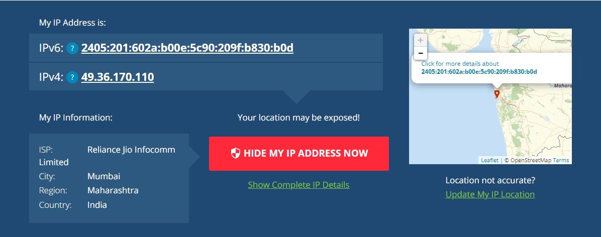 Instagram IP Address Locator: IP Lookup and Location Tracker 4 Whatismyipaddress