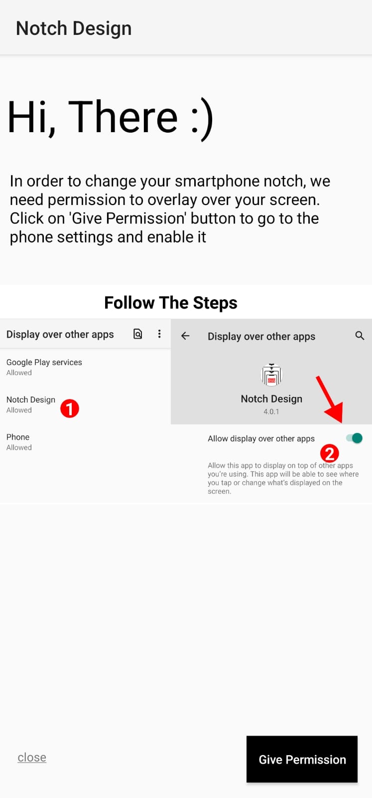 How to Get iPhone 14-Style Notch on Android? 4 iphone 14 notch permissions on android
