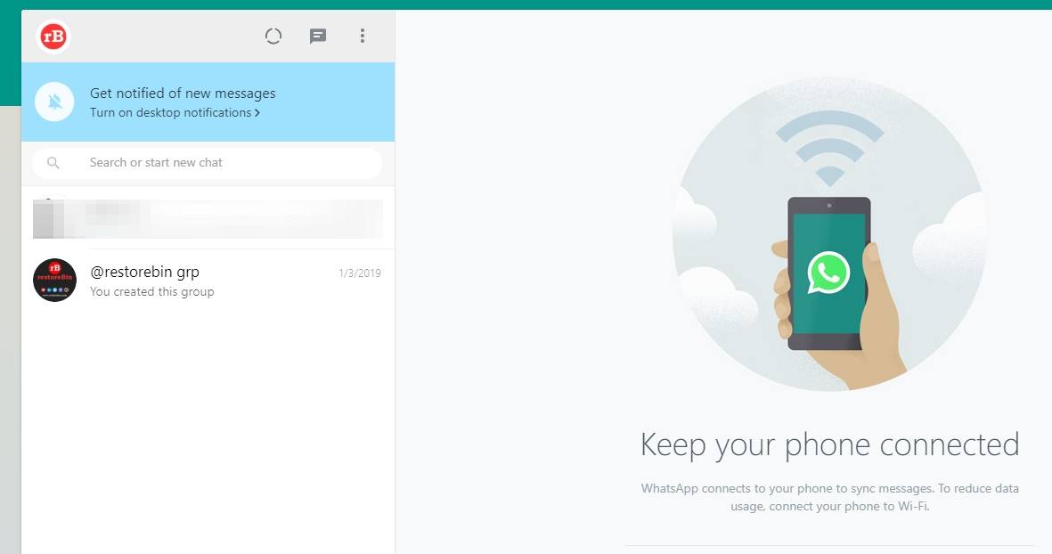 WhatsApp Web login: easily access messages and use from browser PC 4 WhatsApp Web Chat Screen