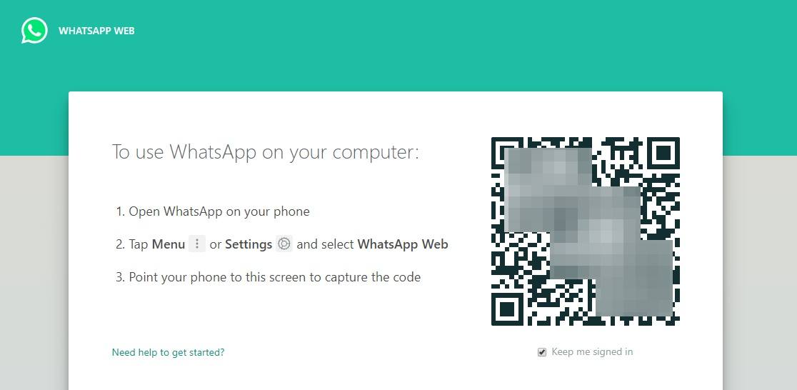 WhatsApp Web login: easily access messages and use from browser PC 1 WhatsApp Web Login QR Code