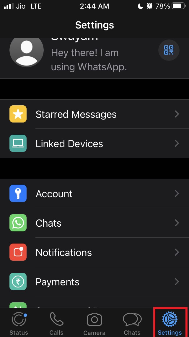How to Hide Last Seen on WhatsApp for iPhone 7 WhatsApp settings