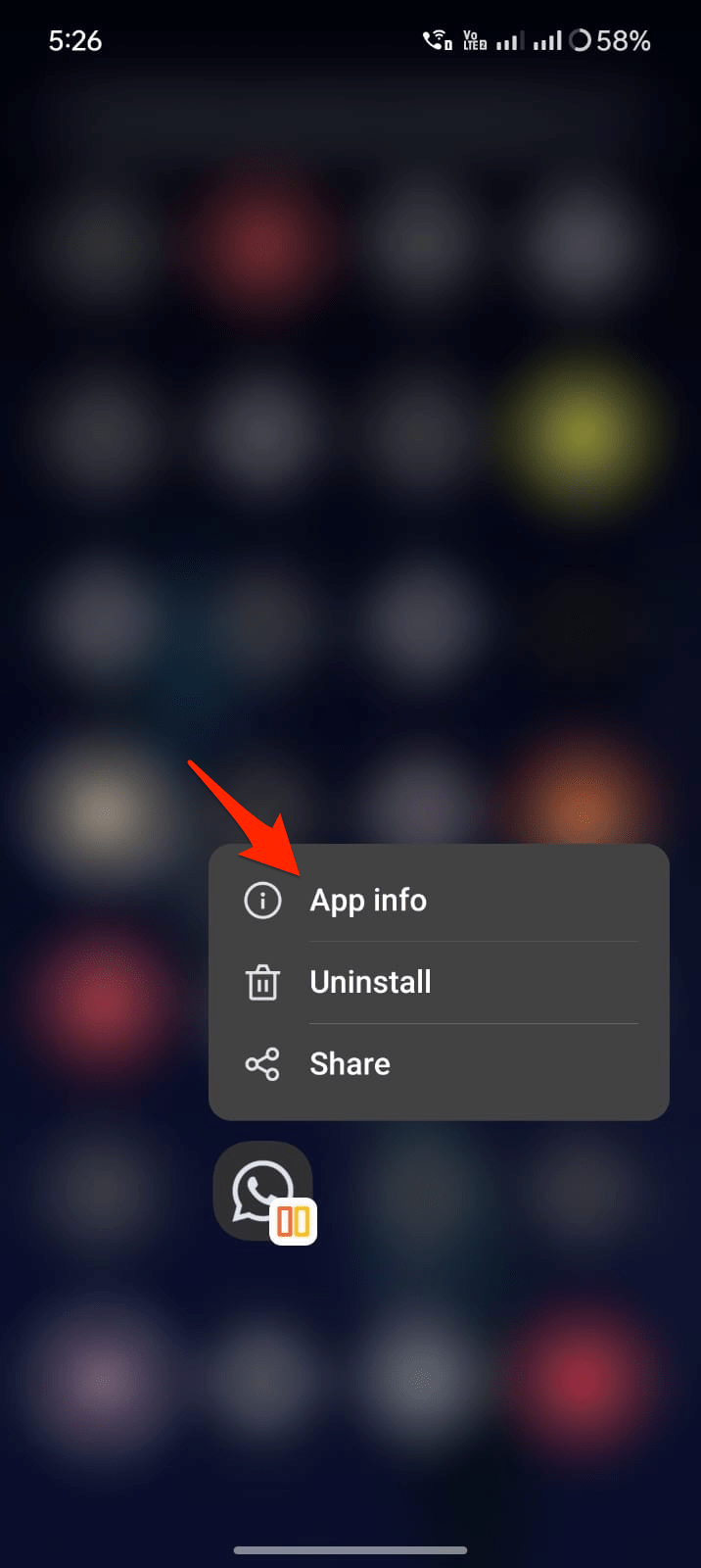5 Ways to Fix WhatsApp Calls Not Ringing on Android 9 WhatsApp_App_Info