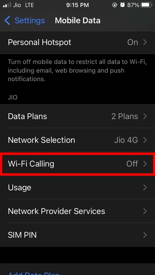 How To Fix Cellular Internet Not Working On iPhone? 9 Wifi calling settings iOS