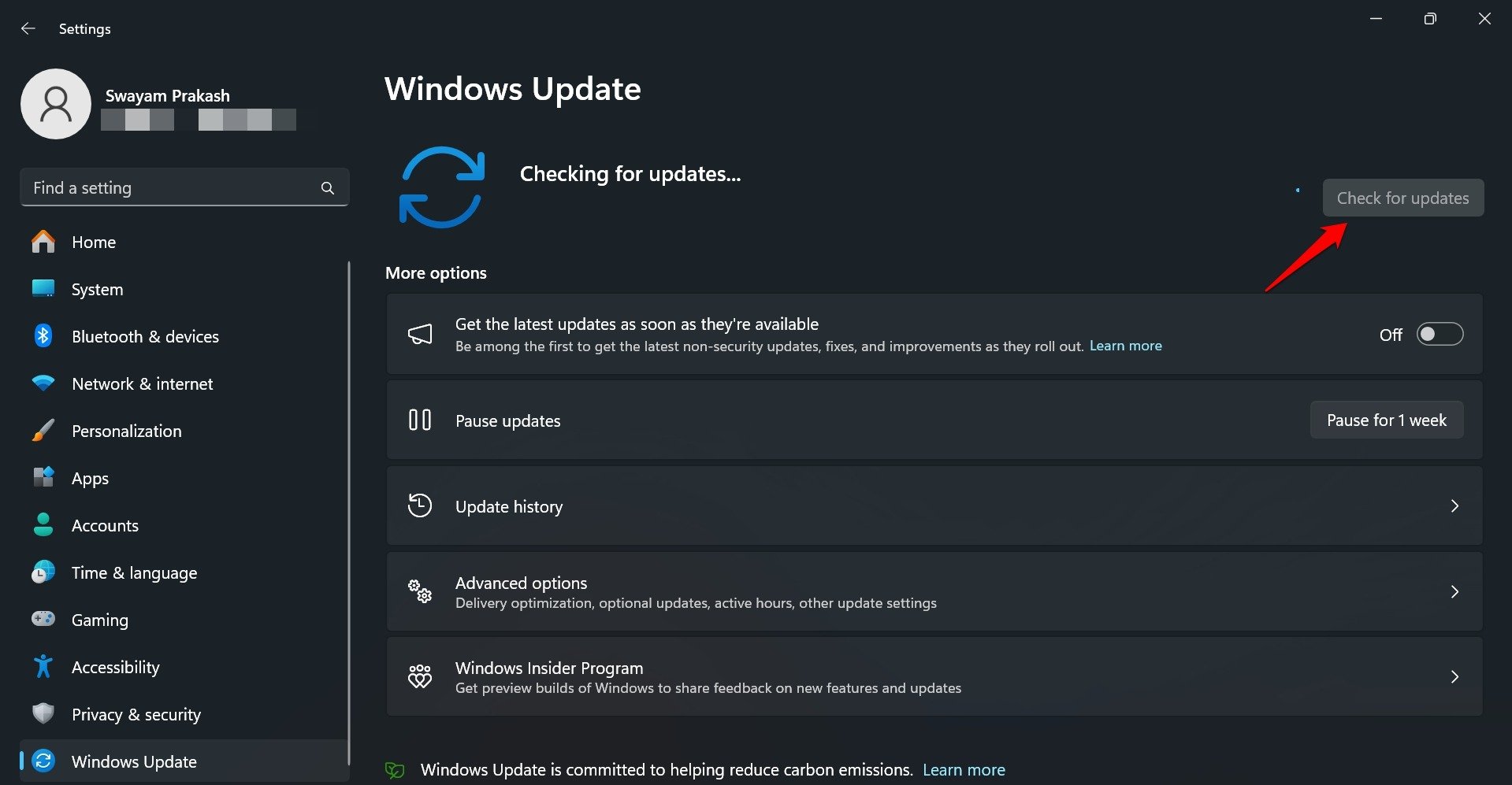 How to Fix Unable to Type in Search Bar for Windows 11 17 Windows 11 check for updates