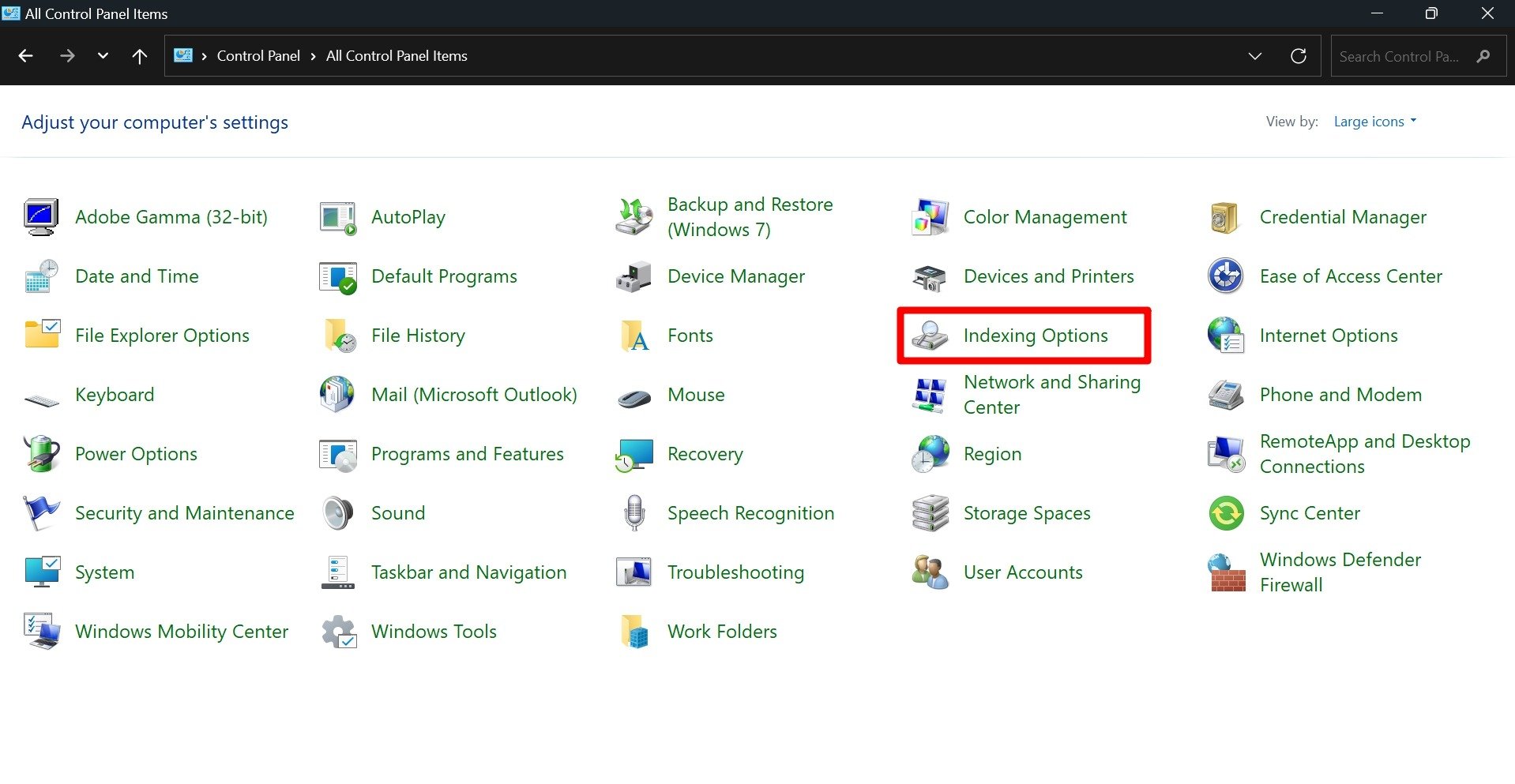 How to Fix Unable to Type in Search Bar for Windows 11 9 Windows 11 indexing options
