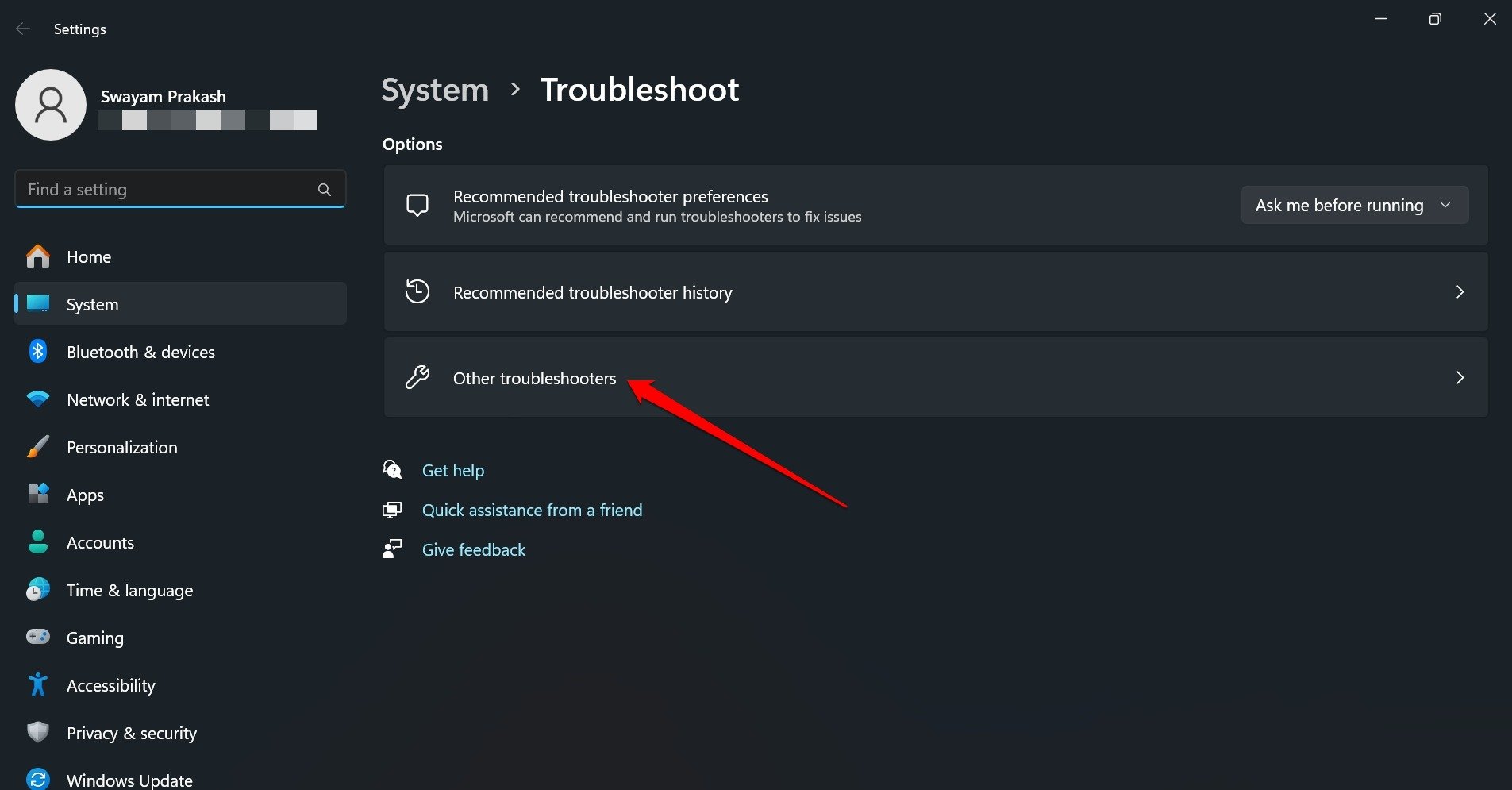 What to do if Windows 11 Volume Slider is Stuck on the Screen 7 Windows 11 other troubleshooters