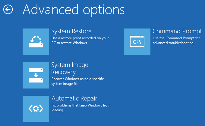 How to Fix Windows Boot Startup Repair Recovery Error? 5 Windows Advanced Settings